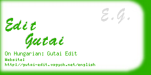 edit gutai business card